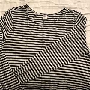 Old Navy Striped Jersey-Knit Swing Dress for Women